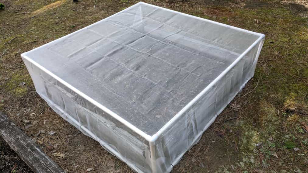 How to build a garden bed cover that blocks all critters (under $40)